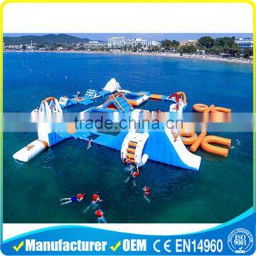 Giant inflatable Floating Water Park/inflatable aqua park games for sea