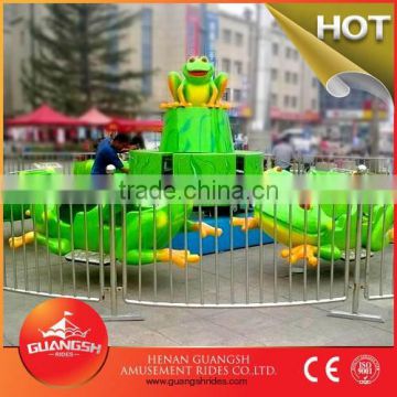 Hot! superior frog jumping in playground attractions park