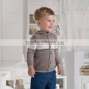 DB1167 dave bella 2014 autumn toddlers sweater infant clothes children cardigan kids children sweater clothes baby cardigan boy