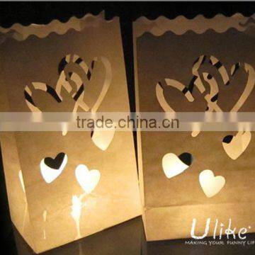 lantern candle bag fireproof candle bag paper floor standing paper lantern 2014 halloween decorations