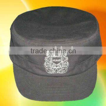 donguan custom army cap military hat with embroidery logo