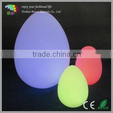 Egg shape comfortable led night light/led bedside light/led table lamp for baby gift