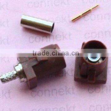 SMB plug male connector crimp RG316 RG174 LMR100