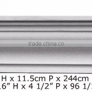 High Quality Good Price Beautiful Polyurethane Cornice Moulding photo-3