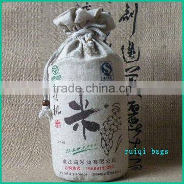 cotton rice bag