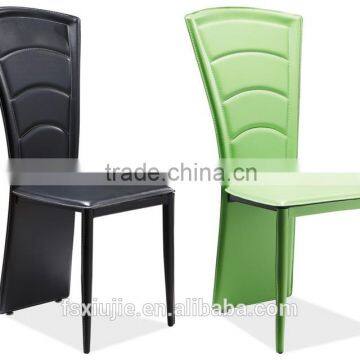 Z652-1 china new product for sale PU leather dining room chair , modern leather dining chair