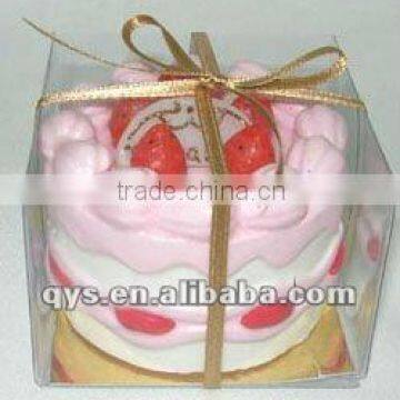 cake shape scented candle,candle craft