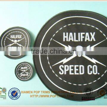 Custom different size round shape emboridery patches