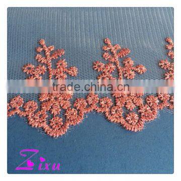 Factory Price Brightsome Flower Embroidered Lace Trim photo-3