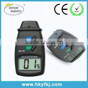 Rapidest wood moisture meter 2 pins instant-read log moisture tester digital lumber moisture analyzer MD-2G