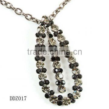 Fashion jewelry, CrystalNecklace Tearddrop-shaped Pendant