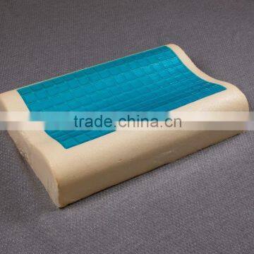 Wave shape gel pillow