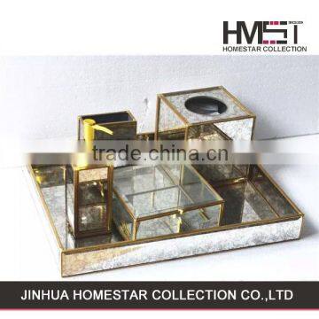 Factory wholesale home decorating products white metal jewelry box