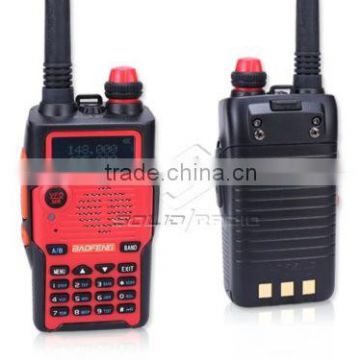 Red Baofeng BF-E500S 136-174/400-520MHz Dual-Band DTMF CTCSS DCS two way radio