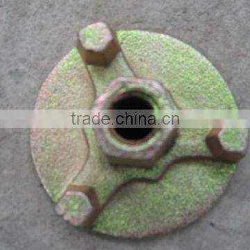 three - wing formwork steel tie rod and wing nut /used for scaffolding