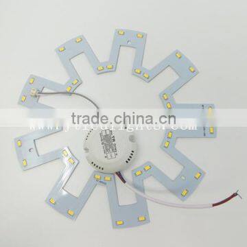 led ceiling light kits 18w ceiling led light kits plumflower shape pcb board recessed mounted high quality 3 years warranty