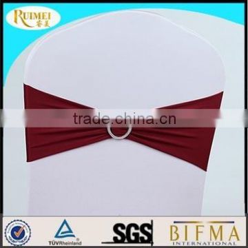 SH1003-9 factory cheap satin chair sash for wedding