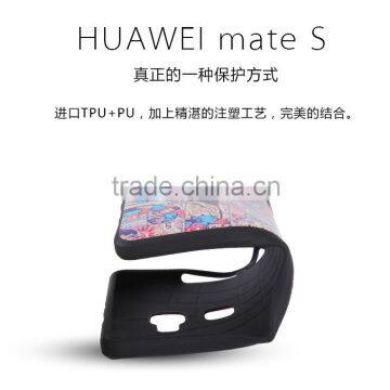 Colored Drawing Flower Flag Catoon Soft TPU Silk Skin Case for Huawei Mate S/Mate 8/Mate 7/Honor 7 photo-3