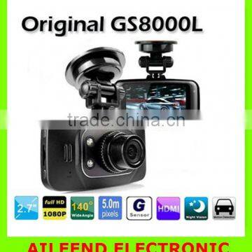 Original Novatek GS8000L Car DVR Camera Full HD 1080P Vehicle Recorder 2.7" LCD G-Sensor HDMI IR Night Vision Camcorder