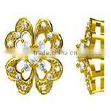 Flower Shape Fancy Pendant