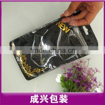 Black Zipper Bag With Printing/common Design for Iphone6 Plus Case/samsung NOTE5 Phone Case Poly Bag photo-3