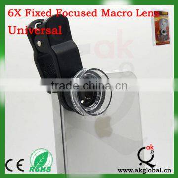 6X Macro Scope Lens with Clip, Compatible with iPhone 5