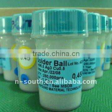 0.45mm 250K BGA Lead ball BGA solder balling reballing balls