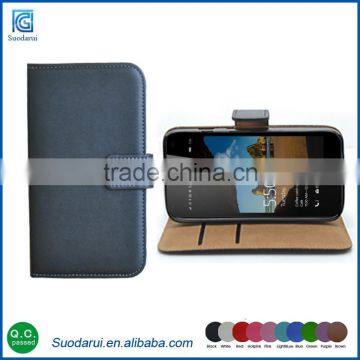 Mobile Phone Leather Wallet Case for Nokia Lumia 550 cover