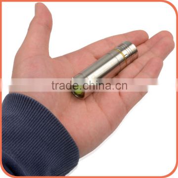 LuckySun China Led Slim Torch 304 Stainless Steel 300Lm Mini Q5 in Led Flashlights for Outdoor Hiking photo-6