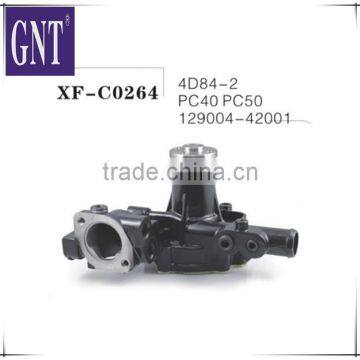 129004-42001 excavator PC40 PC50 4D84-2 water pump