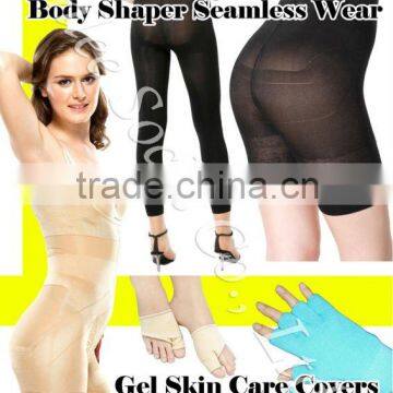 Anlee Socks Body Shaper Seamless wear and Gel Skin Care Covers