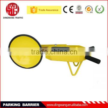 New Yellow Base Stainless Steel Remote Two Wheel Lock