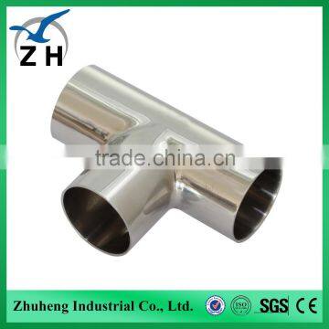 pipe tee for Stainless Steel Sanitary Pipe Fittings