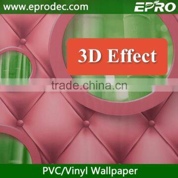 Modern design waterproof 3d modern wallpaper for hotels