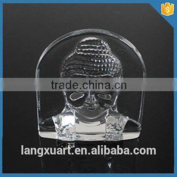 cheap wholesale crystal buddha statue for sale glass buddha