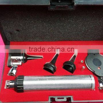 Medical Riester Otoscope ENT Diagnostic Set with Black Plastic Box Packing Excellent Quality