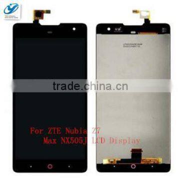 Black LCD Display + Touch Screen Digitizer Assembly Replacements For ZTE Nubia Z7 Max NX505J