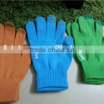 Christmas gift touch screen glove igloves for phone