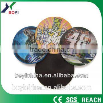 Custom round shape 2014 hot sale 3d souvenir fridge magnet                        
                                                Quality Choice