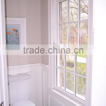 PVC Double Hung Windows for Bathroom