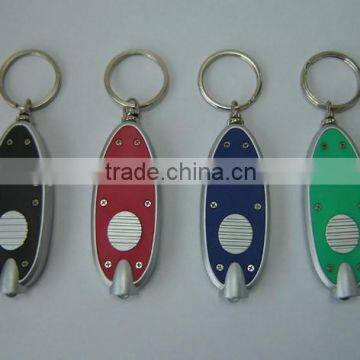 plastic mini key chain light for promotion