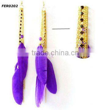 golden earring designs for women feather earrings for women