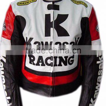 HIGH QUALITY LEATHER RACE REPLICA JACKET