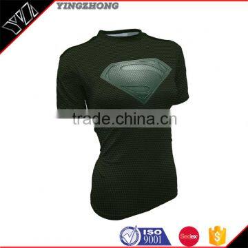 Avengers United States Super Hero Clothing Apparel women's sports Running Tights Spandex Slim 3D Printing t shirt