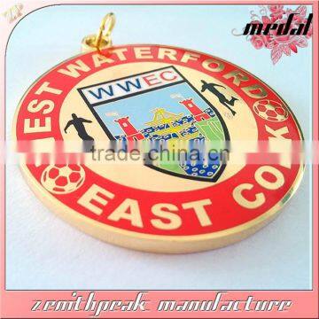 2016 hard enamel matt gold-bronze antique-copper metal medal