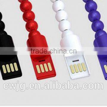 Latest Mobile Phone Accessories With 2015 Cool Pearl Bracelet Usb Cables photo-4