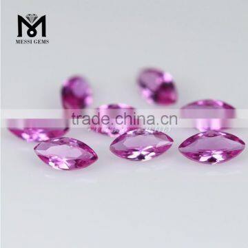 Wholesale Synthetic Gemstone Marquise 2.5x5 3# Ruby