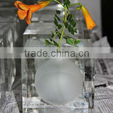 wedding doecoration K9 Crystal Vase,Crystal Flower Vase (NNCV-04)