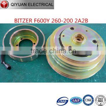 DC24V 60W auto AC electromagnetic clutch diameter 260/220 2A2B grooves for BTZER F600Y compressor