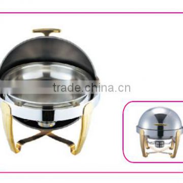 Luxury Roll Top Stainless Steel Chafer / Chafing Dish